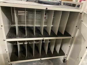 Bradford laptop cabinet Laptop Charging Cabinets x 16