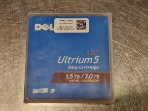 Dell LTO Ultrium 5 Data Cartridge Tape 1.5TB / 3.0 TB
