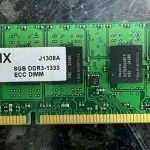 Integral 8GB PC RAM Module ECC DDR3 1333MHz in3t8gezjix NEW