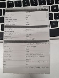 Apple MacBook Pro i7-2620M 13" 250GB SSD 8GB RAM OS HIgh Sierra - Image 8