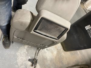 2014  PORSCHE CAYENNE  958 COMPLETE FRONT AND REAR SEATS  SEATS GRAY - Image 4