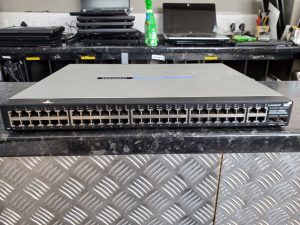 Cisco Linksys SRW248G4P 48 Port POE Ethernet Switch