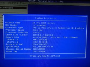 HP PRO 3405 DESKTOP AMD E2-3200 4GB DDR 3 RAM 500GB HD WINDOWS 10 - Image 6